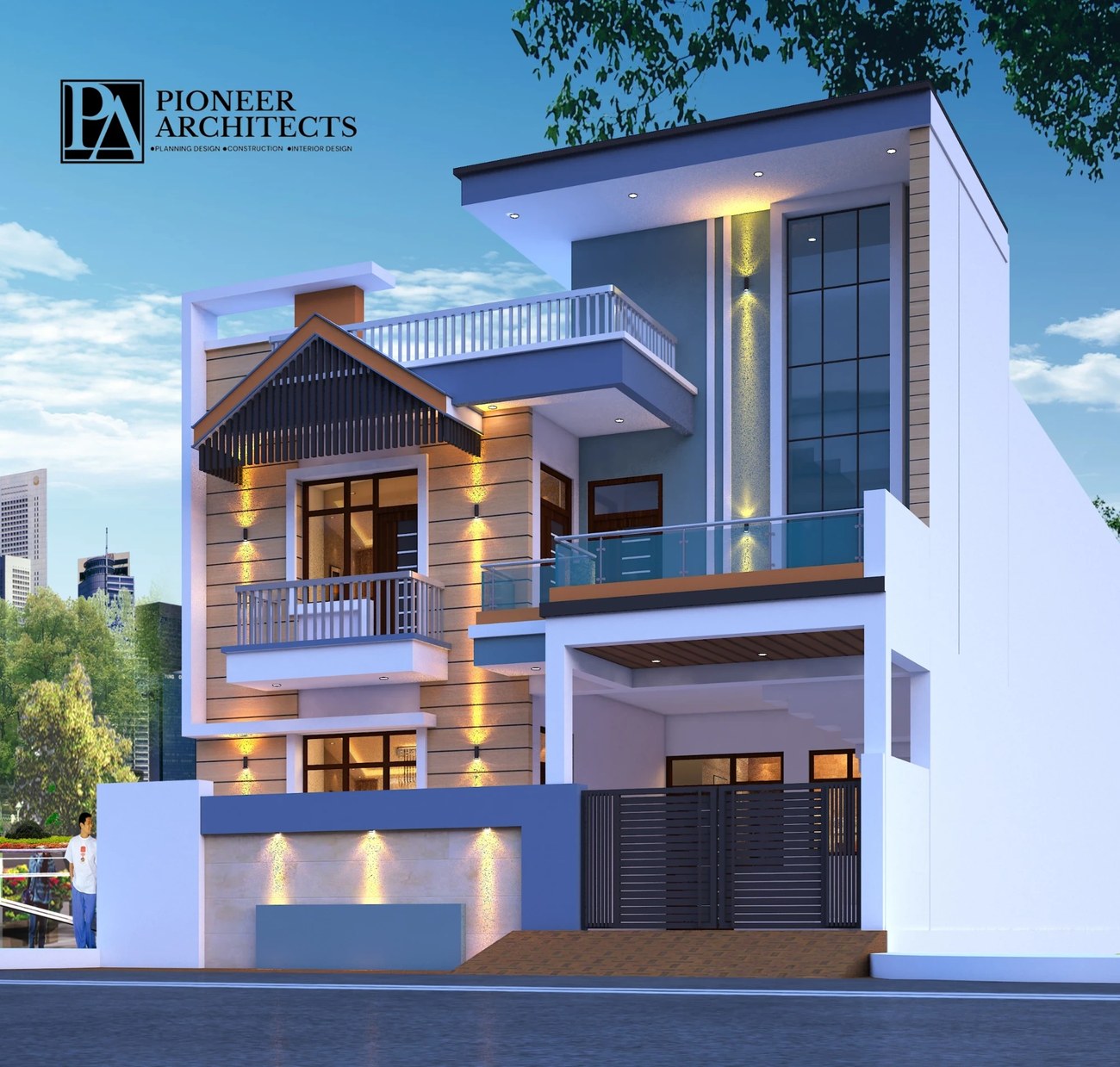3D elevation render
